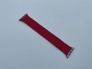 Oryginalny pleciony pasek Apple Watch Solo Loop Produkt CZERWONY - 42mm 41mm 40mm - Rozmiar 9 - Zdjęcie 1 z 9