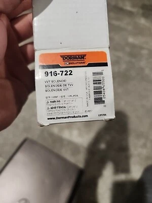 Ford Escape Fiesta 2013-20 motor válvula variable distribución solenoide Dorman 916-722 Foto 1 de 4