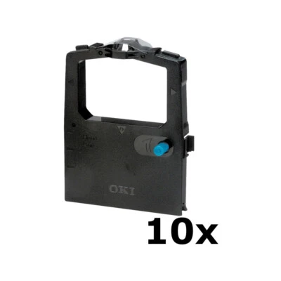 10 x Orig. Farbband 09002303 f. OKI MICROLINE 182 183 192 193 320 321 3320 3321 - Bild 1 von 2
