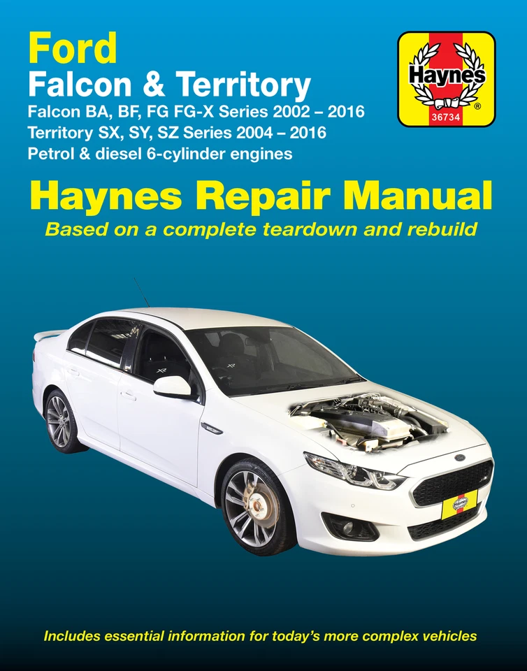 Ford Falcon BA, BF, FG, FGII, FG-X 2002-2016 Workshop Repair Manual 36734 - image 1 of 4