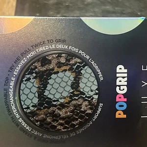 PopSockets PopGrip Luxe Embossed Metal Watersnake Multicolor Phone Grip Stand - Photo 1 sur 4