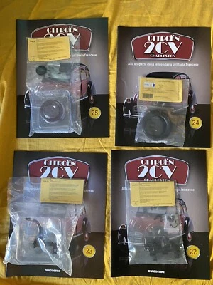 Citroen 2CV Charleston Auto in scala 1:8 De Agostini Da N 22 A N 25 - Immagine 1 di 4