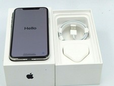 Apple iPhone X - 64GB - Silver SIM-Free Unlocked Smartphone - Scratched Screen