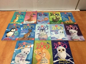 Zoe's Rescue Zoo Collection 13 Books Set Lot Amelia Cobb Nasty Crow Scholastic - Picture 1 of 6