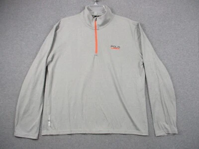 Pullover Polo Ralph Lauren Performance Gris Grande Deportivo Golf Foto 1 de 4