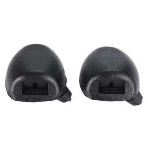 2Pcs Black Front Windshield Wiper Washer Jet Nozzle For Peugeot 407 2003-2010 - Bild 1 von 10