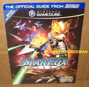 Star Fox Assault Official Guide Book by Nintendo Power Gamecube New + Poster - Picture 1 of 3