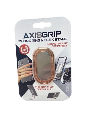 Phone Ring Desk Stand Magnet Mount Compatible Rose Gold Brand New - Image 1 of 4