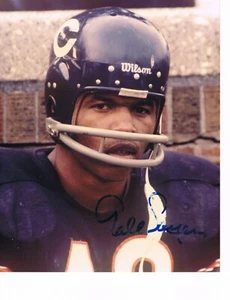 CHICAGO BEARS GAYLE SAYERS SIGNED 8 X 10 PHOTO - Picture 1 of 1