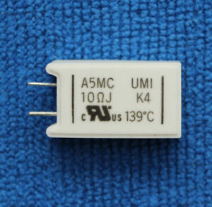 10 Stck. A5MC 10ΩJ UMI Nicht-induktiver Zementwiderstand 139*c 10ohm 10ΩJ