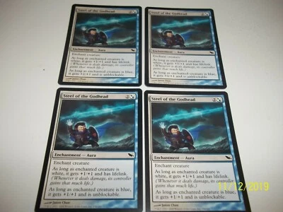 Steel of the Godhead Shadowmoor Shadowmoor x4 NM/LP - Image 1 of 2