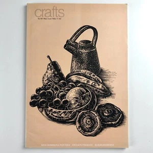 Crafts magazine | Crafts Council | No 56, May/June 1982 Bernard Leach, lettering - Picture 1 of 11