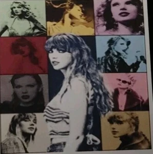 Set Of 4 Custom Taylor Swift Coasters - Many Genres - Custom Orders Accepted - Picture 1 of 2