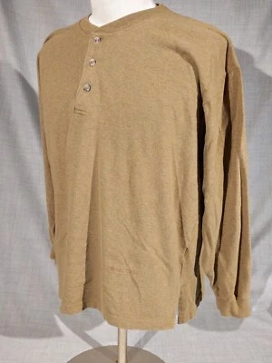 Vintage Guess USA Shirt Men's M Brown Button Front Long Sleeve  - Image 1 of 4