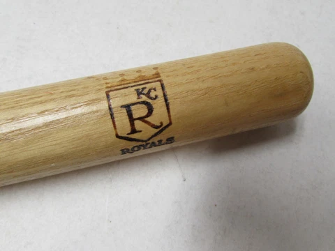 18" Kansas City Royals - '60's-90's Etched Logo Mini Bat! Cover