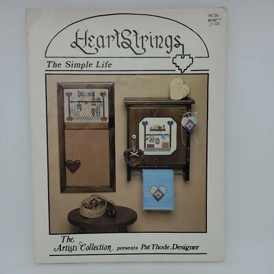 The Artists Collection: Heartstrings Country Kitchen Bath Pat Thode Vintage 1986 - Image 1 of 3