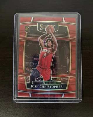 2021-22 Panini Select - Josh Christopher #48 Concourse Red Prizm /199 (RC) - Image 1 of 2