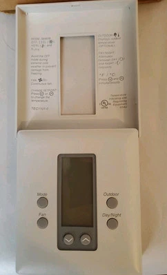 JOHNSON CONTROLS, Tec1101-0 Non-PROGRAMMABLE Thermostat 24vac Class 2 Wiring - Image 1 of 4