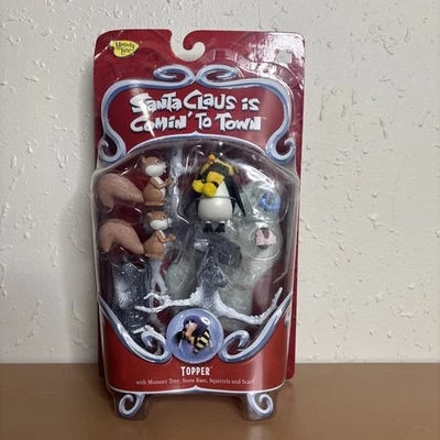 NUEVO Juego de figuras Santa Claus is Coming to Town: Topper Friends & Monster Tree 2004 Foto 1 de 4