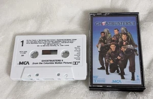 MCA Records, Vintage Ghostbusters II Original Soundtrack Cassette Tape, 1989 - Picture 1 of 3