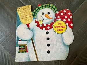 1965 A Golden Shape Book #5919 THE SNOWMAN BOOK 29c - Foto 1 di 14