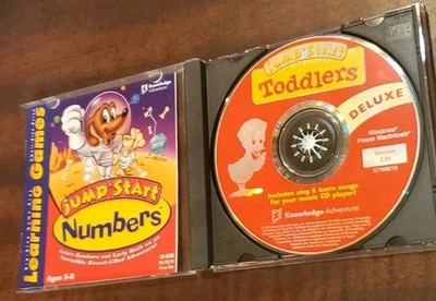 JumpStart Kids Learn Numbers & Early Math Cd-Rom 1998 Win98 Mac - Image 1 of 2