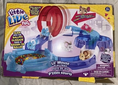 Caja dañada Little Live Pets Lil' Mouse Trail Foto 1 de 4