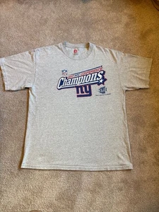 Vintage New York Giants 2007 Super Bowl Champions Men’s NFL Tee Size XL - Bild 1 von 4