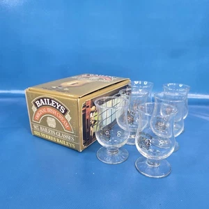 Vintage Original Bailey's Irish Cream Tulpengläser 6er Set Originalkarton - Bild 1 von 8