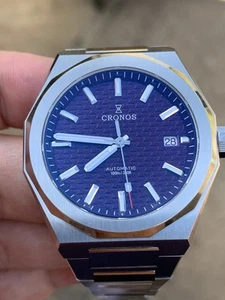 Cronos Skyline V2 , 39mm Stainless steel Automatic watch- integrated bracelet. - Picture 1 of 19