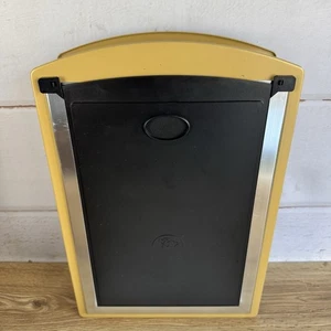 Dog/Pet Door for Wall, Telescopic Tunnel, Aluminum Frame, Yellow, Medium - Picture 1 of 17