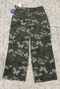 THE ARIZONA jean company camper cargo guys size 12 husky camo pants NWT - Picture 1 of 3