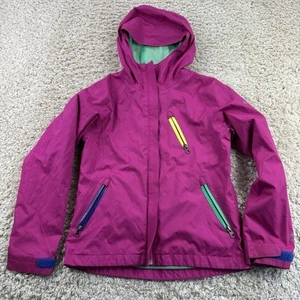 Columbia Youth Girls Size 10/12 Rain Jacket Wind Breaker Pink - Picture 1 of 13