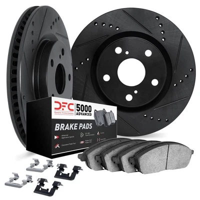 Dynamic Friction 8512-31098 Disc Brake Kit For 08-13 BMW 135i 135is - Изображение 1 из 4