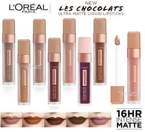 L'Oreal Paris Les Chocolats Ultra Matte Liquid Lipstick - Picture 1 of 17