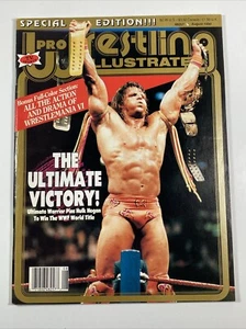 Pro Wrestling Illustrated magazine August 1990 Ultimate Warrior No Label - Picture 1 of 4