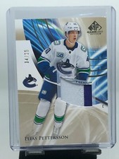 2020-21 SP Game Used Elias Pettersson Patch 4/25!