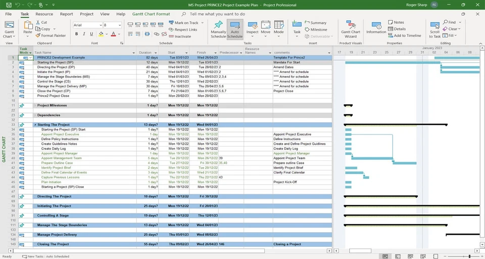 170 MS Office Project Management Template, Prince2 Templates, Agile Scrum - Image 1 of 4