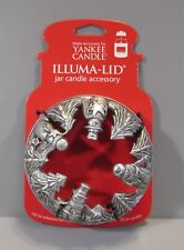 Yankee Candle Illuma-lid Snowman P6 Christmas Jar Metal Topper 14.5 & 22oz
