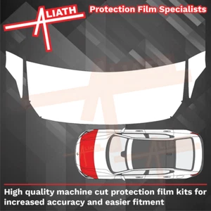 Fits Polestar 2 2022-, Bonnet Wings CLEAR Stone Chip Guard Paint Protection Film - Picture 1 of 3