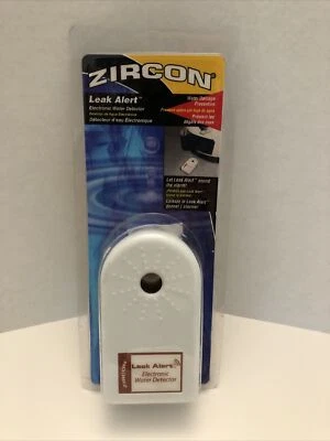 Zircon Leak Alert Electronic Water Detector Loud Alarm Floats & Signals For 72hr - Image 1 of 2