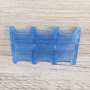 Genuine OEM Olympus XD Picture Card 6 Card Holder Blue Very Nice Shape - Picture 1 of 3