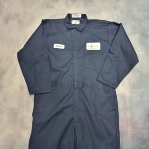 Tuta originale Aramark blu navy scuro con velocità noleggio camion 48R - Foto 1 di 4