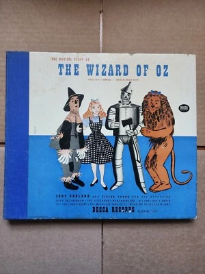Victor Young And His Orchestra - Judy Garland – Musical The Wizard Of Oz 78 RPM  - Image 1 of 4