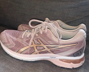 Asics Women’s GT 2000 sneakers rose gold Size 9.5 Pink NO INSOLES - Picture 1 of 8