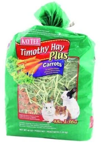 Zanahorias Kaytee Timothy Hay Plus 48 oz. Nulo - Imagen 1 de 1