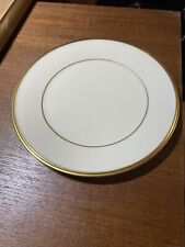 Set of 6  Lenox  Eternal China Dinner  Plates Plate  Ivory and Gold 
