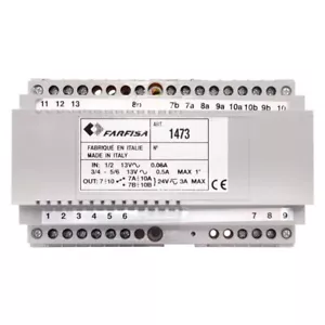 Farfisa 1473 Switching Two-Input Relay DIN-Rail Mounting - Picture 1 of 1