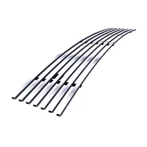 Fits 2011-2015 Ford Explorer Bumper Stainless Steel Chrome Billet Grille Insert - Picture 1 of 7