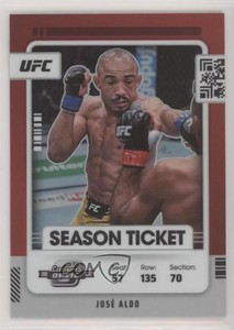 2022 Panini Chronicles UFC Contenders Optic Season Ticket Red /199 Jose Aldo